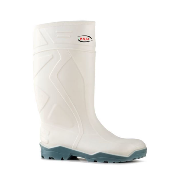 Imagen de Bota de PVC  V-Flex Blanca